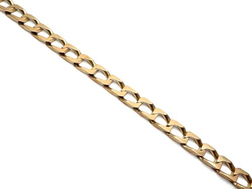 9ct Yellow Gold Curb Bracelet