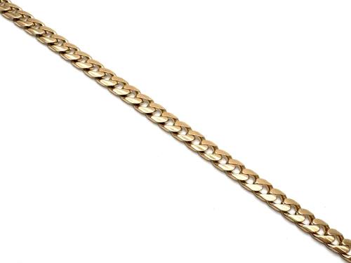 9ct Yellow Gold Curb Bracelet