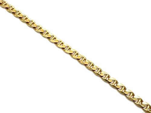 18ct Yellow Gold Marine Link Bracelet