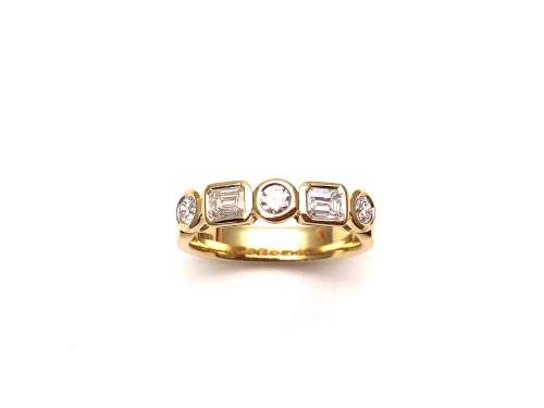 18ct Yellow Gold Diamond Eternity Ring 0.75ct