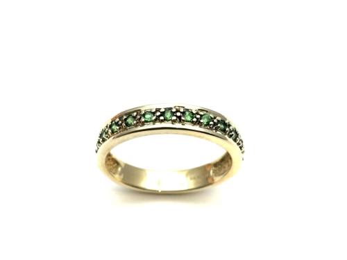 9ct Tsavorite Eternity Ring