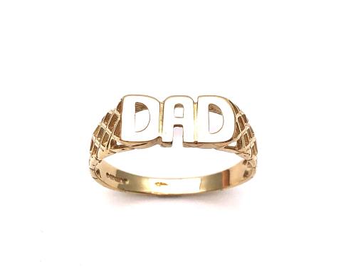 9ct Yellow Gold DAD Ring