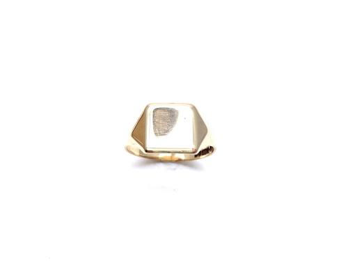 9ct Yellow Gold Square Signet Ring