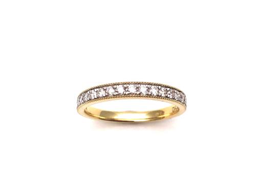 18ct Yellow Gold Diamond Eternity Ring 0.35ct