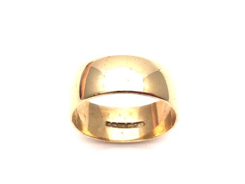 9ct Yellow Gold Wedding Ring 8mm