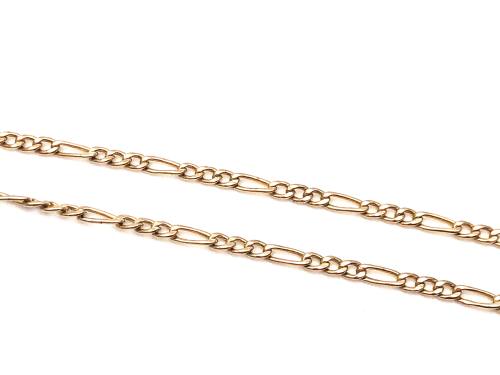 9ct Figaro Chain 20 Inch