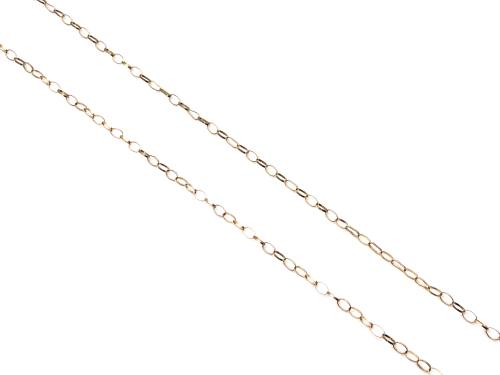 9ct Yellow Gold Fine Trace Chain