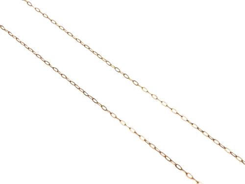 9ct Yellow Gold Fine Trace Chain