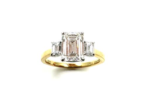 18ct Laboratory Grown Diamond Ring 2.02ct