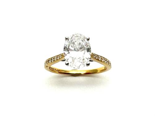 18ct Laboratory Grown Diamond Solitaire Ring2.01ct