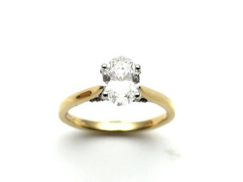 18ct Laboratory Grown Diamond Solitaire Ring1.02ct