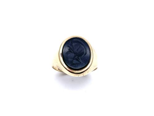 9ct Yellow Gold Onyx Signet Ring