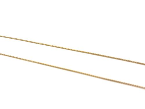 9ct Yellow Gold Fine Spiga Chain 20 inch