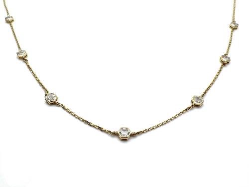 9ct Laboratory Grown Diamond Necklet 1.40ct