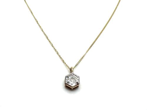 9ct Laboratory Grown Diamond Pendant & Chain0.30ct