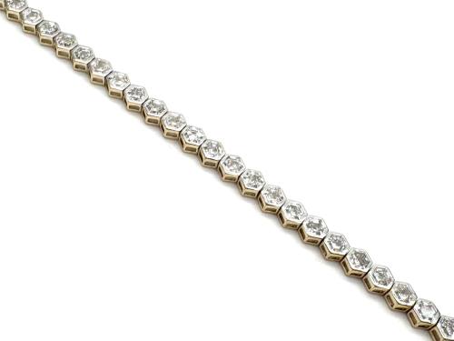 9ct Laboratory Grown Diamond Bracelet 4.57ct