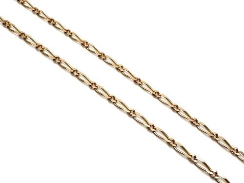 9ct Yellow Gold Figaro Style Chain