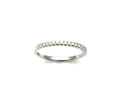 9ct White Gold Diamond Eternity Ring 0.25ct