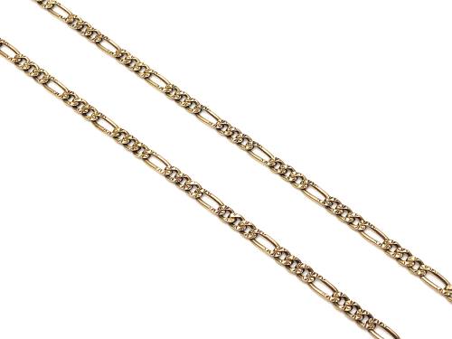 9ct Yellow Gold Figaro Chain