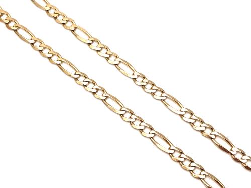 9ct Yellow Gold Figaro Chain