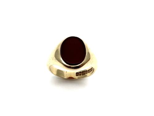 9ct Yellow Gold Carnelian Signet Ring