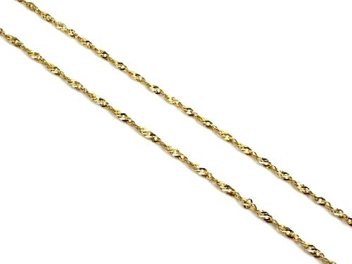 9ct Yellow Gold Singapore Chain