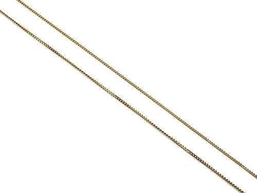 9ct Yellow Gold Fine Curb Chain