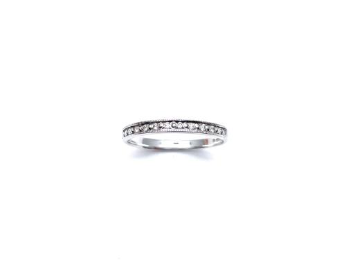 9ct White Gold Diamond Eternity Ring