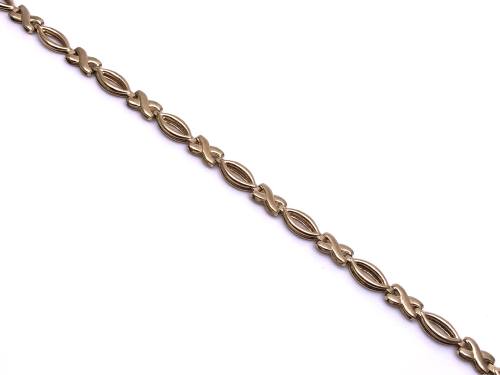 9ct Yellow Gold Fancy Bracelet