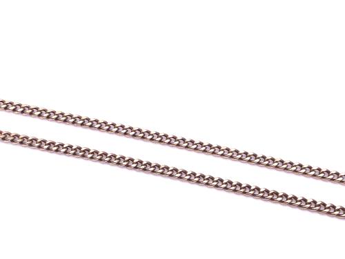 9ct Yellow Gold Curb Chain 21 Inch