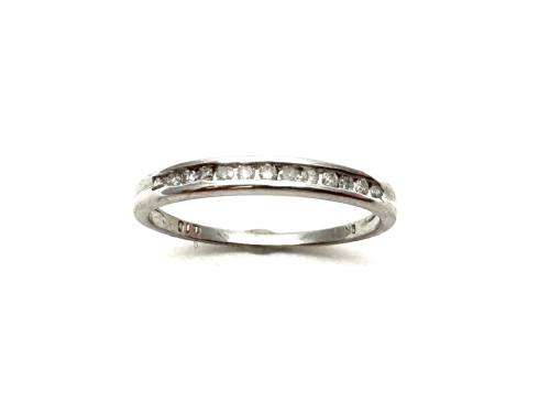 9ct White Gold Diamond Eternity Ring