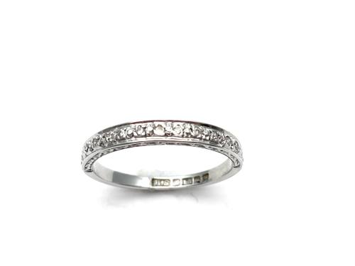 18ct White Gold Diamond Eternity Ring