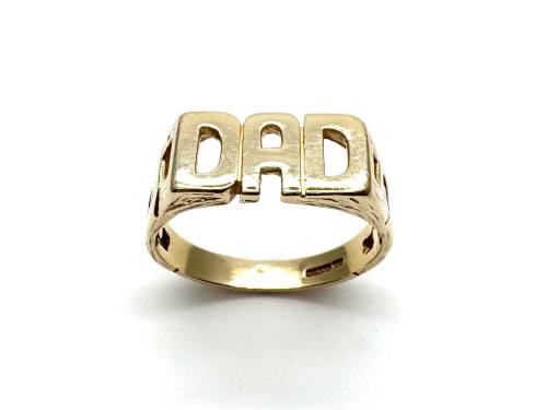 9ct Yellow Gold DAD Ring