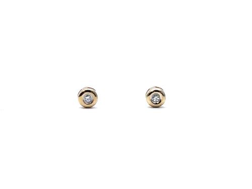 9ct Diamond Stud Earrings