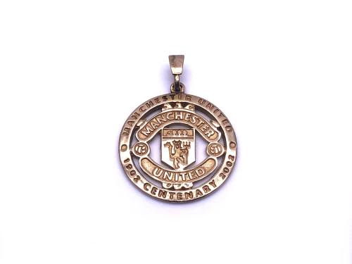 9ct Manchester United Pendant