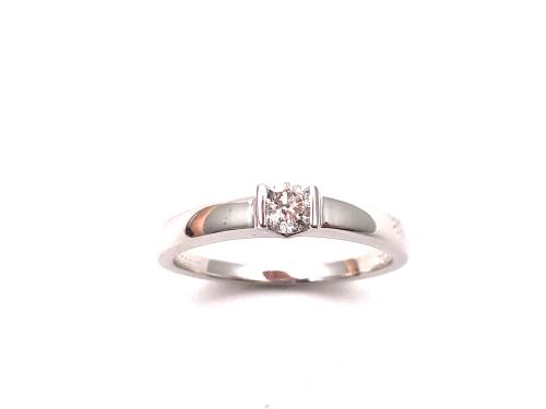 18ct Diamond Solitaire Ring 0.25ct