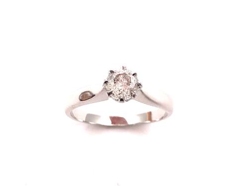 18ct Diamond Solitaire Ring 0.62ct