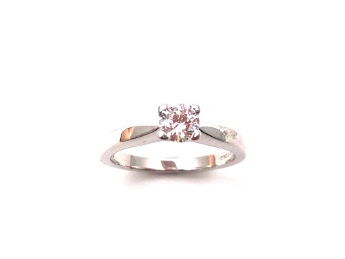 18ct Diamond Solitaire Ring 0.33ct