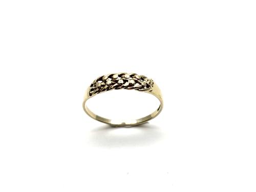 9ct Yellow Gold Keeper Ring