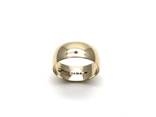 9ct Yellow Gold Wedding Ring 8mm