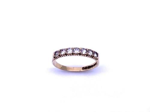 9ct CZ Eternity Ring