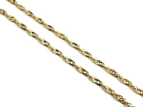 9ct Yellow Gold Singapore Chain