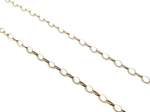 9ct Yellow Gold Belcher Chain 22 inch