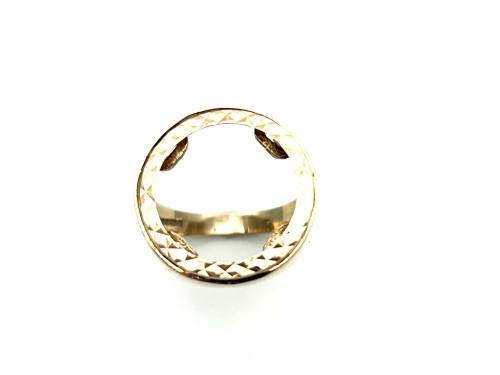 9ct Half Sovereign Ring Mount