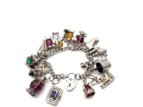 Siver Charm Bracelet