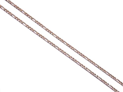 9ct Yellow Gold Figaro Chain 20 Inch