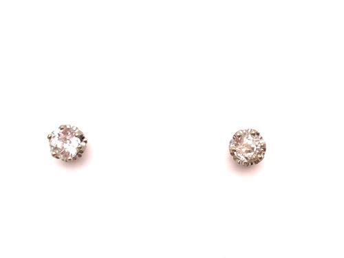 Old Cut Diamond Stud Earrings