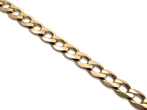 9ct Yellow Gold Curb Bracelet