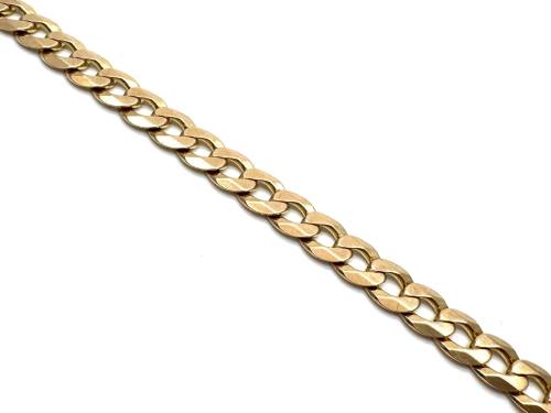 9ct Yellow Gold Curb Bracelet