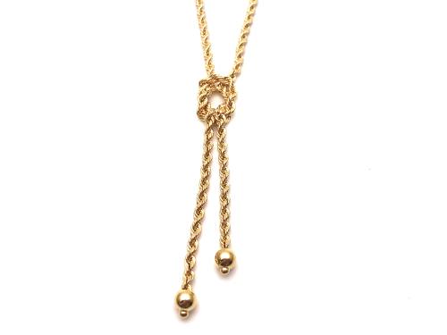 9ct Yellow Gold Fancy Rope Chain